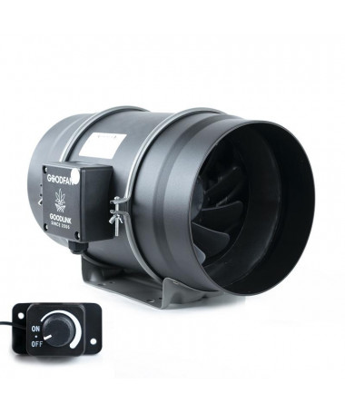 Duct fan GOOD FAN 1400M3/H FI200MM POTENTIAL METER - 1