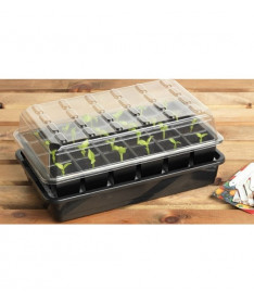 GARLAND SELBSTBESTEIGENDES GLASZIMMER/PROPAGATOR, 24 Sämlinge, 2.2L TANK, 37.5x23xh16cm - 2