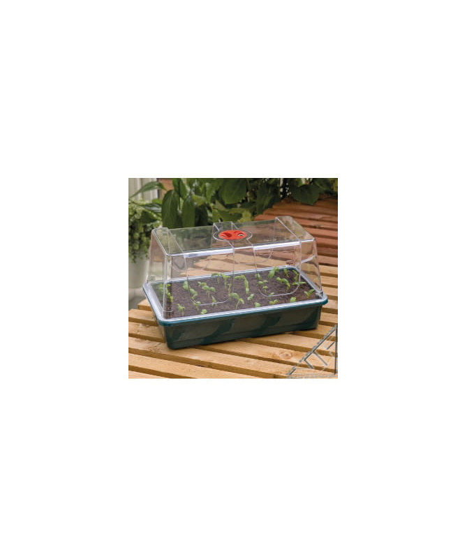Propagator Greenhouse with ventilation 37,5x23x18 GARLAND