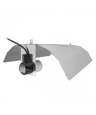 Lumii Black 51x38cm reflector | for HPS CFL E40 bulbs - 1