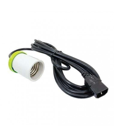 LUMII E40 CFL HPS SOCKET WITH 4M CABLE - 1