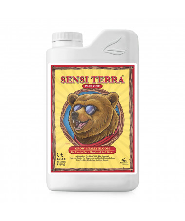 ADVANCED NUTRIENTS SENSI TERRA PART ONE 1L, FERTILIZER FOR GROWTH AND EARLY FLOWERING - 1