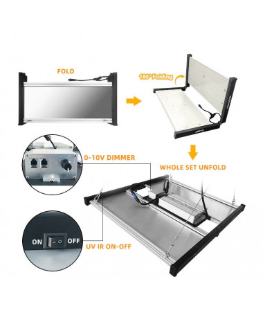 GOAT (Samsung Quantum) LED 480W 2.8 µmol DUAL Board - 2 - 