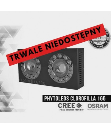 Phytolite LED Clorofilla Lampe 172W/165W, LED CREE CXB3070 COB+LED Osram SSL80, für Pflanzenzucht - 1