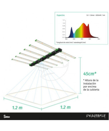 Solux LED DRAGONFLY 640W - 3 - Solux LED DRAGONFLY 640W - 3 -