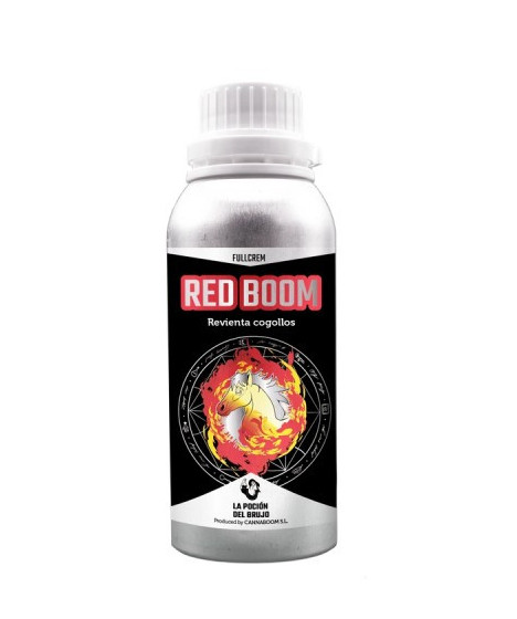 Cannaboom Red Boom 600 ml + BLOOM RIDER 300 ml FREE - PK booster / flowering stimulator that enhances flavor, aroma, and yield -