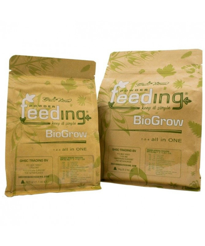 Green House Powder Feeding Bio Grow 1kg- fertilizer for growth