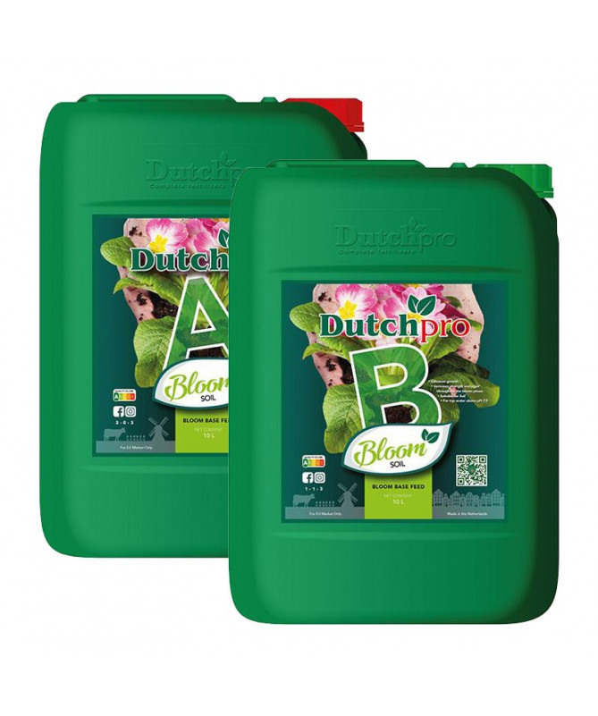 DUTCHPRO SOIL BLOOM A/B 2 × 10 l DUTCHPRO SOIL BLOOM A/B 2 × 10 l