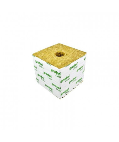 GRODAN KOSTKA 10*10*10CM 1SZT OTWÓR FI42MM - 1 - Wełna mineralna GRODAN KOSTKA 10*10*10CM 1SZT OTWÓR FI42MM - 1 - Wełna mineralna