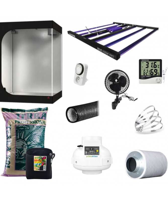 copy of Set Growbox HS 150x150x200, Lumatek 600W - 9 Pflanzen