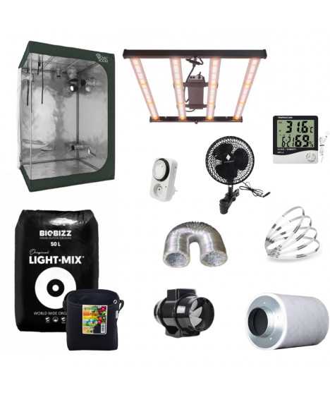 Zestaw Growbox RR 135x135x200, GOAT 320W - 6 roślin - 1 - Kompletne sety uprawowe