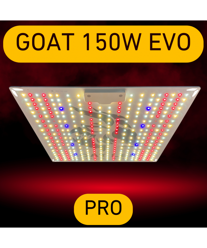 GOAT LED EVO 150W 3,14 µmol PRO (čipy jako Lumatek)