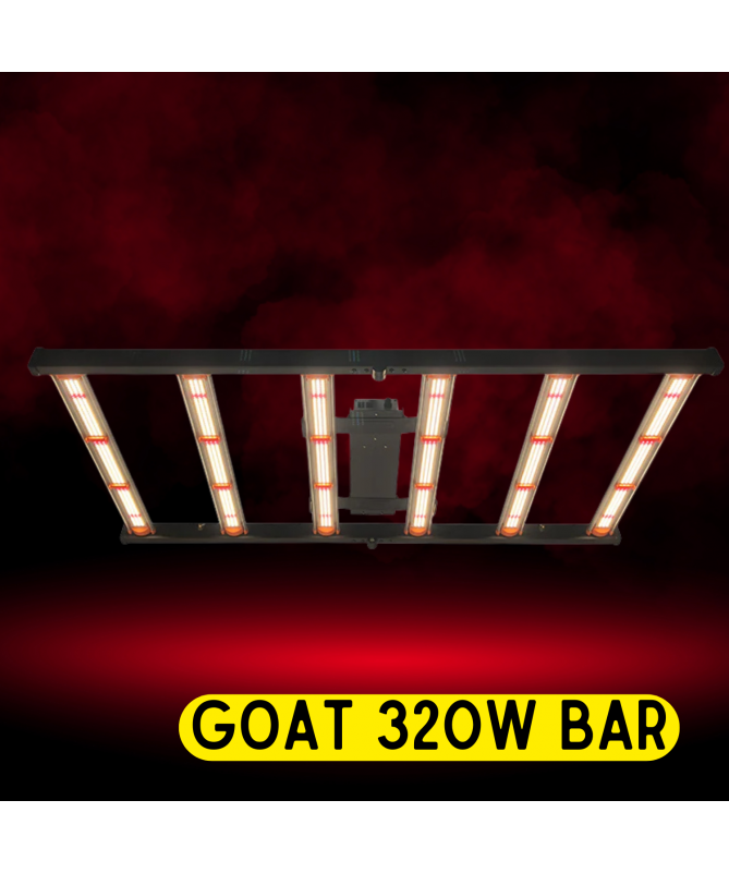 -20% GOAT Lampa LED 320W Full Spectrum Led Grow Light - BAR