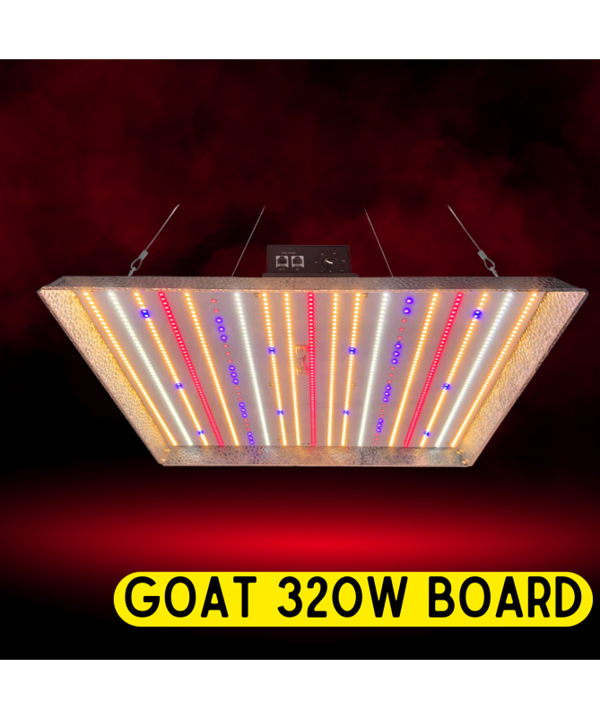 GOAT LED 320W 2.6µmol DUAL + UV, IR - DESKA