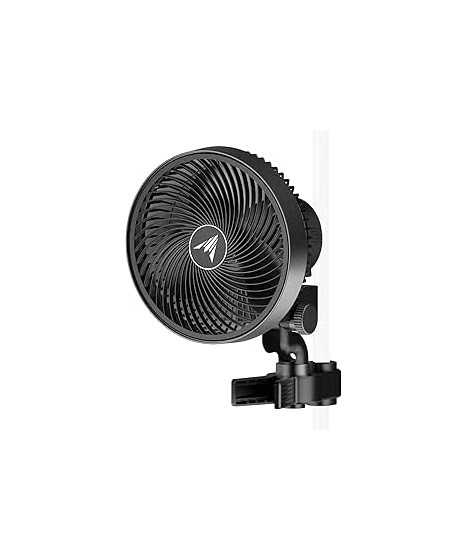 AC Infinity Cloudray S6 Gen 2 Oscillating Clip Fan 12W 10-speed fi 150mm - wentylator mieszający z klipsem - 1