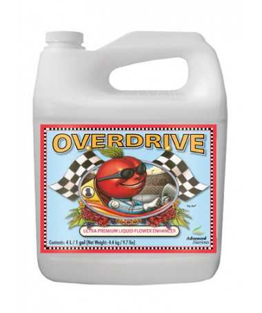 Advanced Nutrients Overdrive 5L Akcelerator kwitnienia - 1 - Dostarcza on kompleksowego zestawu substancji odżywczych, fosforu i