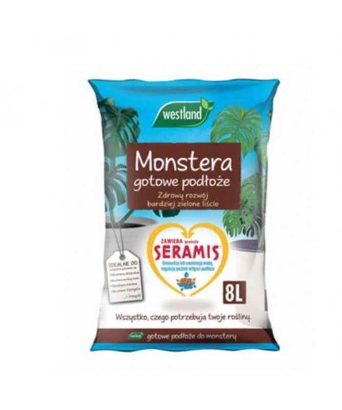 Monstera-Substrat mit SERAMIS 8L