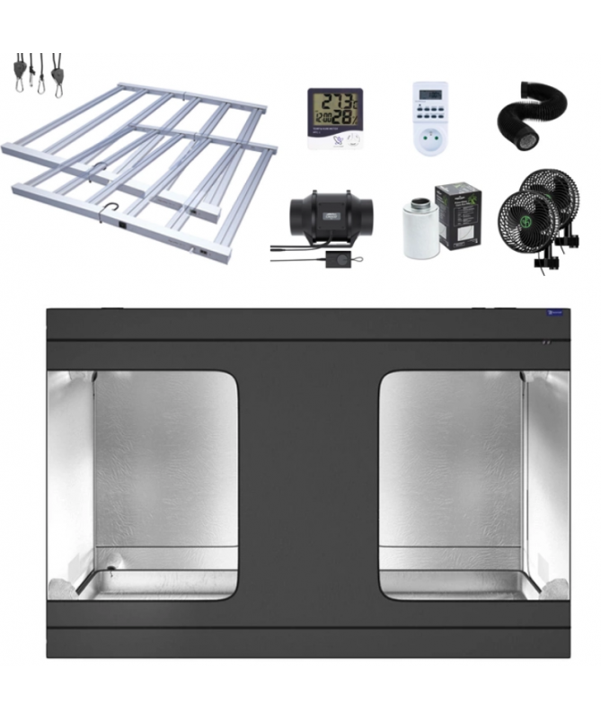 Galaxyfarm Luna Lite 300x150x200cm grow box + Agrolite LED QB 730W LED