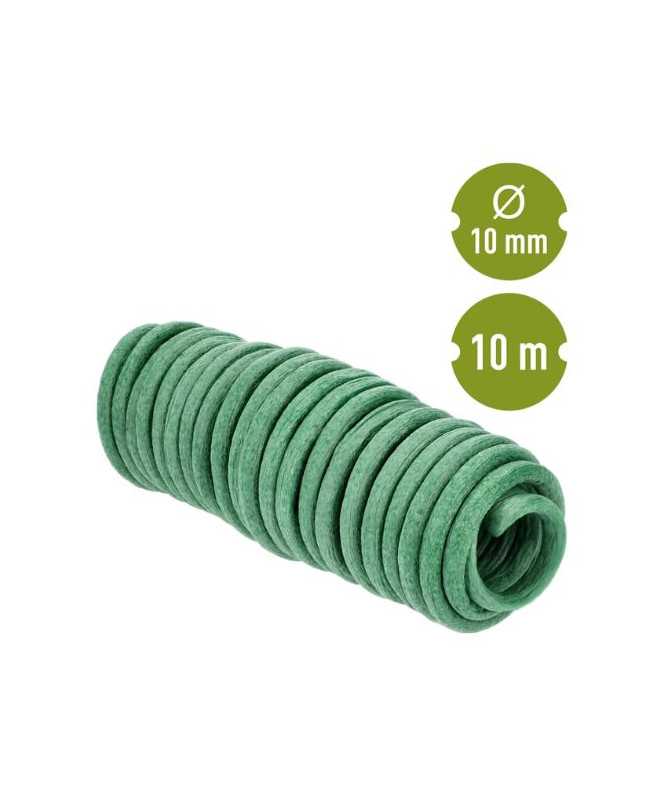 Gardening wire with metal core coated with soft sponge, 10 m x ⌀ 10 mm Gardening wire with metal core coated with soft sponge, 10 m x ⌀ 10 mm