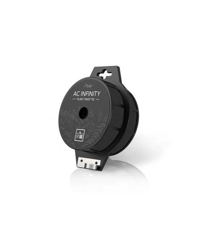 AC Infinity Beschichteter Gartendraht zum Aufbinden von Pflanzen, schwarz, 100 m