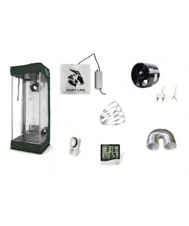 Growbox set cheap HG 50x50x140, GOAT 150w EVO - 1-4 plants