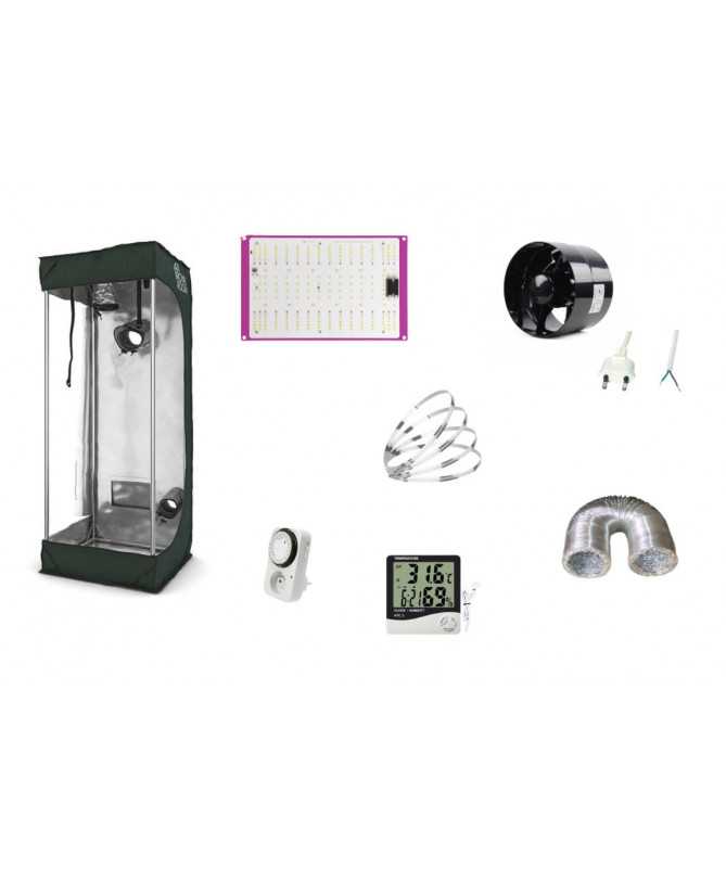 Growbox set cheap HG 50x50x140, GOAT 100W - 1-4 plants