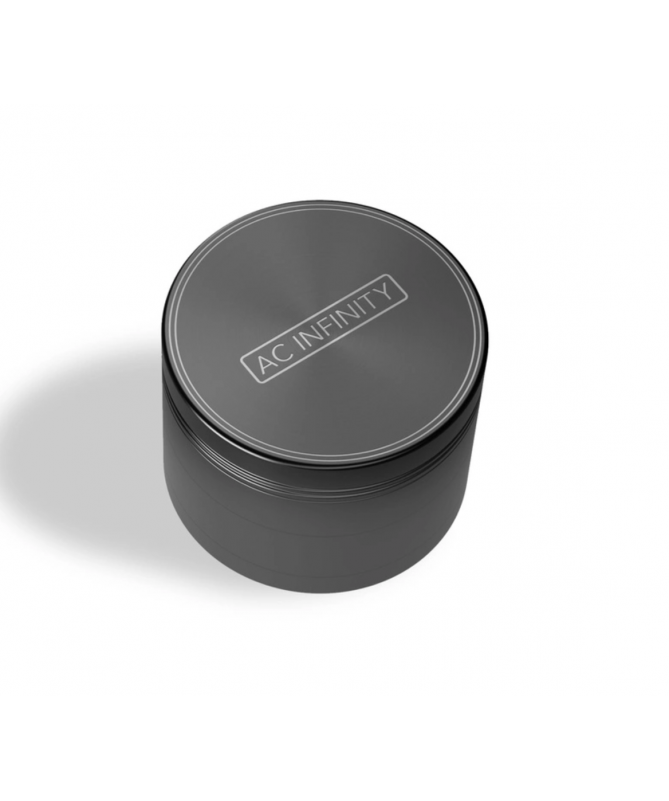 AC Infinity 3-komorowy grinder młynek metalowy czarny fi 6,25cm | premium