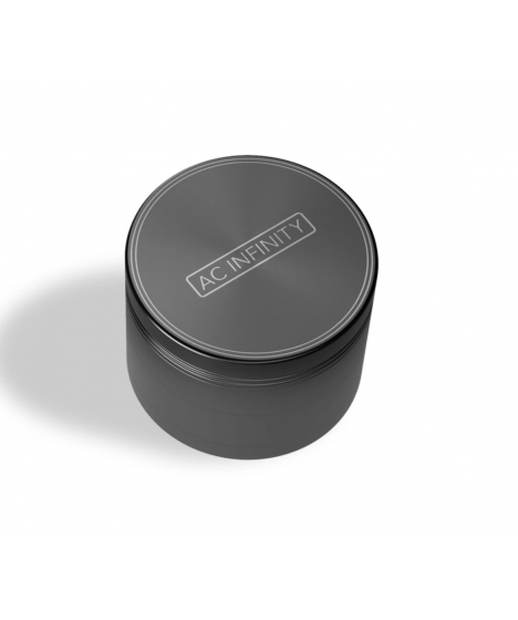 AC Infinity 3-chamber metal grinder, black, 6.25 cm diameter | premium - 1