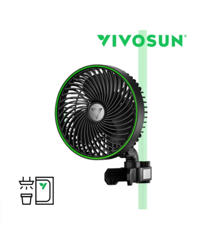 Vivosun AeroWave-Ventilator Ø 15 cm, 12 W