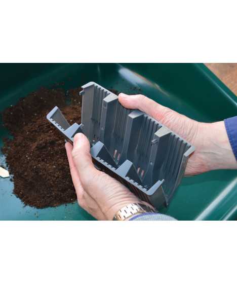 28 WIEDERVERWENDBARE WURZELKASSETTEN (OHNE ANZUCHTBEHÄLTER), 21 × 5 × H 12 cm, GARLAND DEEP ROOT SUCCESS KIT - 1