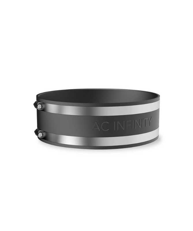AC Infinity – Hluku tlumící svěrka / objímka z nerezové oceli, 200 mm