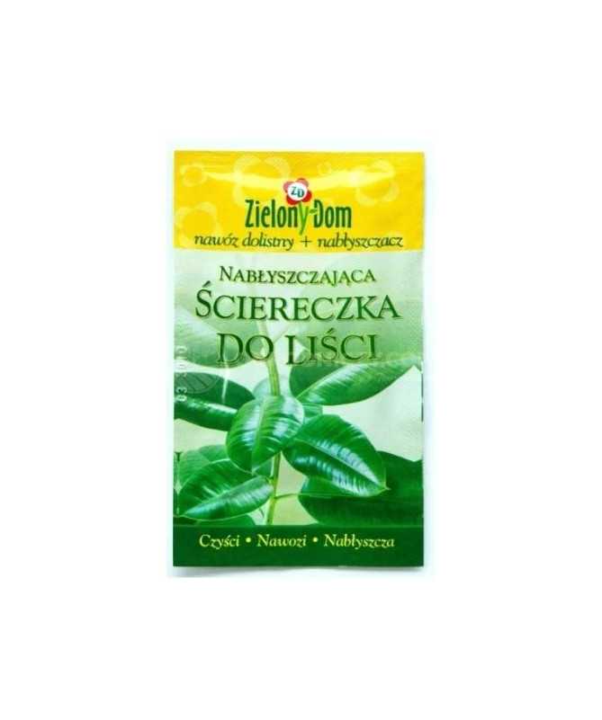 Zielony Dom – Fertilizer and Polishing Leaf Cloth, 1 pc.
