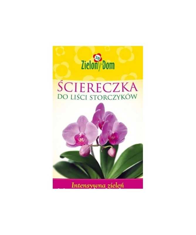 Zielony Dom – Ściereczka czyszcząco-nawożąca do liści storczyków i orchidei 1 szt