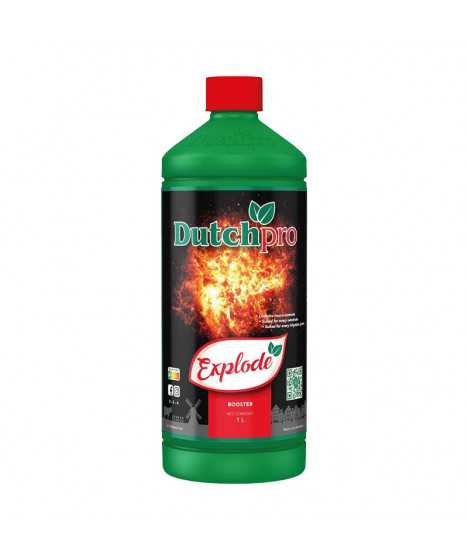 DUTCHPRO EXPLODE 1L - 1 - Explode to znakomity stymulator kwitnienia, który wzbogaci twoje rośliny w niezbędne minerały, składni