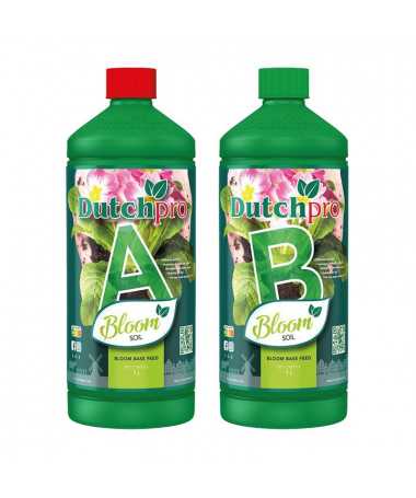 DUTCHPRO SOIL BLOOM A/B 2*1 l – 1 – Hnojivo na kvetení od společnosti Dutchpro je jedinečný komplex určený k hnojení půdy. Pro DUTCHPRO SOIL BLOOM A/B 2*1 l – 1 – Hnojivo na kvetení od společnosti Dutchpro je jedinečný komplex určený k hnojení půdy. Pro