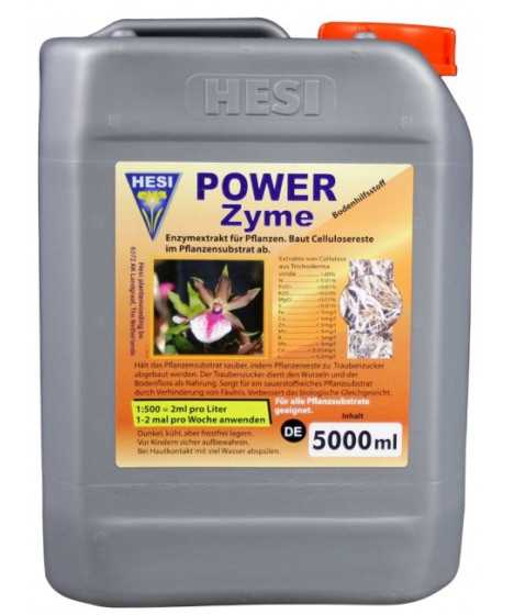 Hesi Power Zyme 5L, Improves microflora and boosts immunity - 1 - Ensures a well-oxygenated stem. Strengthens ro
