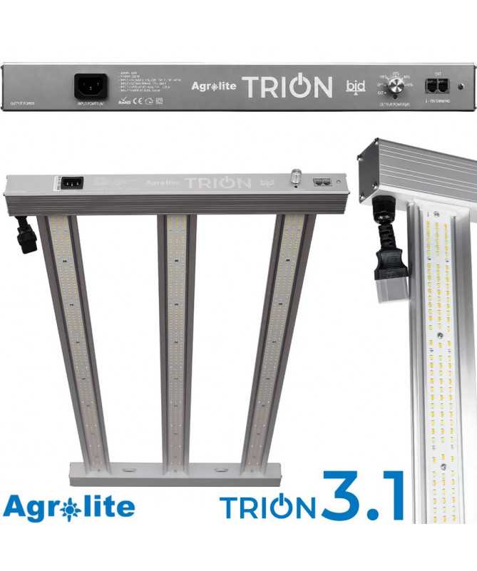 LED-Lampe 300 W AGROLITE TRION 3,1 µmol/J, beleuchtet 120 × 60 cm / 100 × 100 cm, Vollspektrum, für den Pflanzenanbau LED-Lampe 300 W AGROLITE TRION 3,1 µmol/J, beleuchtet 120 × 60 cm / 100 × 100 cm, Vollspektrum, für den Pflanzenanbau