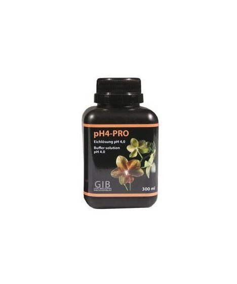 GIB Fluid pH4-PRO pH-Kalibrierflüssigkeit, 300ml