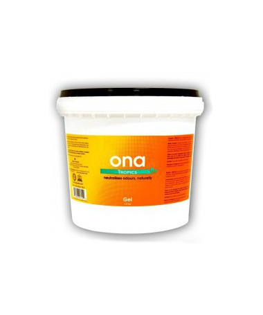 ONA Tropics 3,8kg / 4L - Żel neutralizujący zapach (wiadro) - 1 - Żel neutralizujący, zapachowy ONA TROPICS o bardzo intensywnym