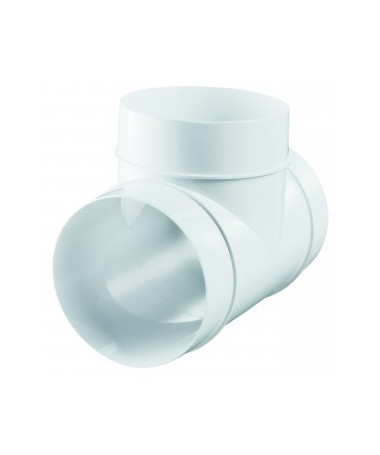 TRÓJNIK PLASTIKOWY FI100MM - 1 - Trójnik o wymiarach: 3x100mm, wykonany z plastiku. TRÓJNIK PLASTIKOWY FI100MM - 1 - Trójnik o wymiarach: 3x100mm, wykonany z plastiku.