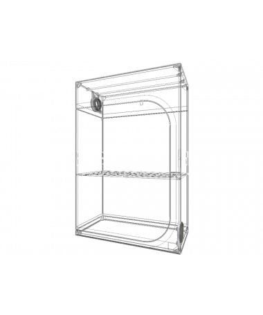 Growbox Secret Jardin Dark Street 120 W R4.00 (120 × 60 × 178) – 3 – Dark Street 120 W rev. 4 (pěstební stan, pěstební komora, G