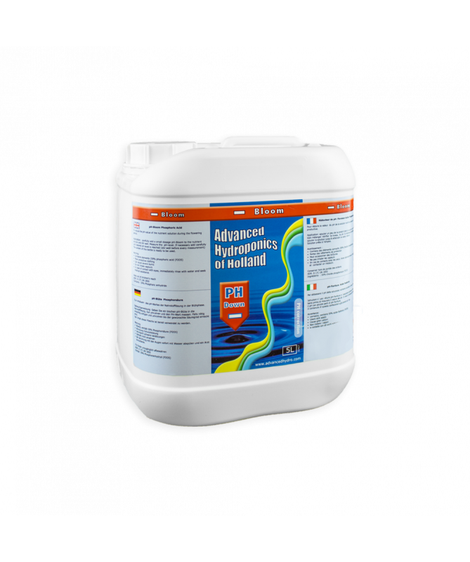 FORTGESCHRITTENE HYDROPONIK PH DOWN BLOOM 5L