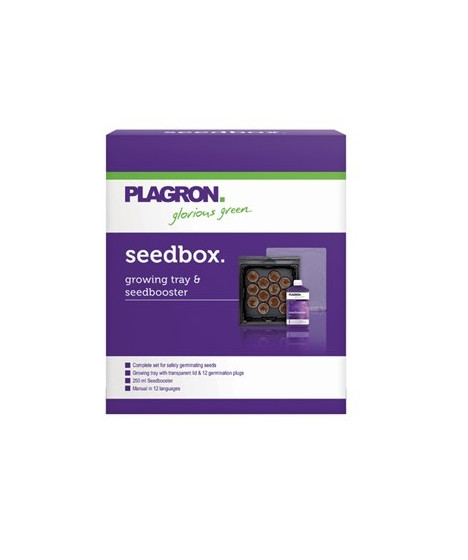 PLAGRON SEEDBOX, Seed Booster 250ml + 12 podkładek stymulujących kiełkowanie - 1