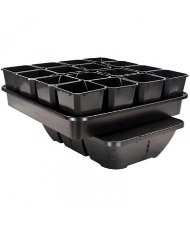 PLAN!T ATLAS L12 POT DRIPPER SYSTEM, 16 DONICZEK - 1 - Roztwór nawozów i wody jest przesyłany ze zbiornika prosto do roślin, za PLAN!T ATLAS L12 POT DRIPPER SYSTEM, 16 DONICZEK - 1 - Roztwór nawozów i wody jest przesyłany ze zbiornika prosto do roślin, za
