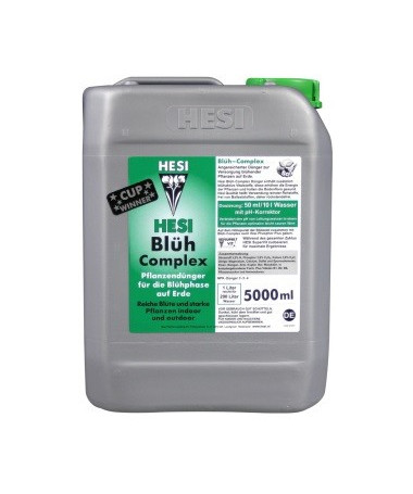 Hesi Bloom Complex 5l - Dünger für die Blütephase + Vitamine und Mineralien - 1