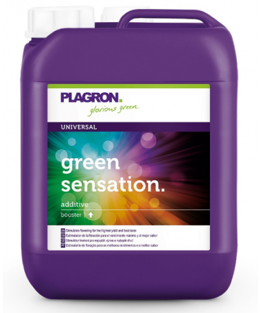 PLAGRON GREEN SENSATION 5L - 1 - Plagron Green Sensation to złożony kompleks stymulator kwitnienia, składających się z organiczn