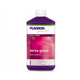 PLAGRON TERRA GROW 10L - 2 - To silnie stężony podstawowy nawóz biomineralny, który stosuje się w fazie wzrostu rośliny.