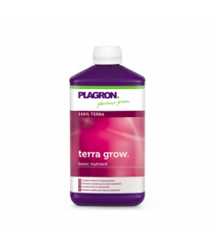 PLAGRON TERRA GROW 10L - 2 - To silnie stężony podstawowy nawóz biomineralny, który stosuje się w fazie wzrostu rośliny.