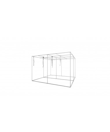 RoyalRoom® Classic C300 300x300x200cm grow tent - 8 -.