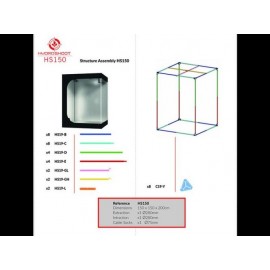 Growbox Hydro Shoot 150 (150x150x200cm) - 2 - 